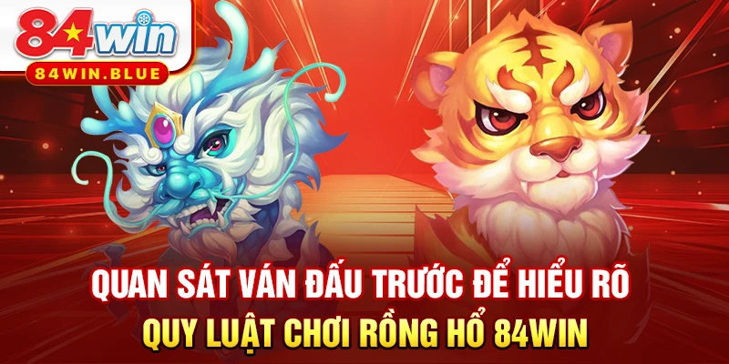 Quan sát ván đấu trước để hiểu rõ quy luật chơi Rồng hổ 84WIN